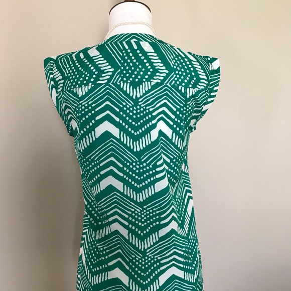 J Crew Herringbone Blouse - Picture 6 of 6